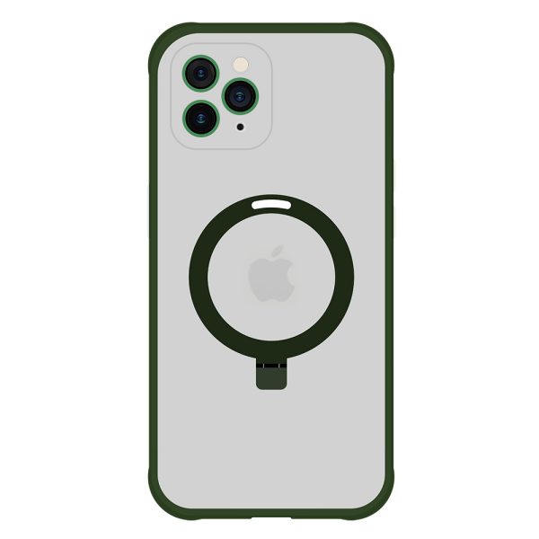 Tel Protect Magical Magsafe Stand Case for Iphone 11 Pro Max green