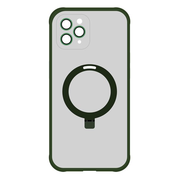 Tel Protect Magical Magsafe Stand Case for Iphone 11 Pro Max green