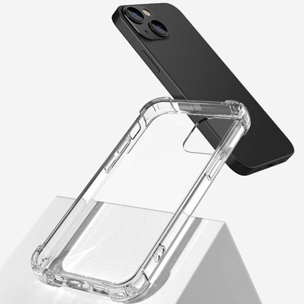 Back Case ANTI SHOCK 0,5mm for IPHONE 12 PRO MAX TRANSPARENT