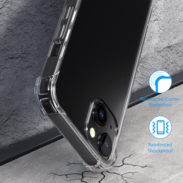 Back Case ANTI SHOCK 0,5mm for IPHONE 12 PRO MAX TRANSPARENT