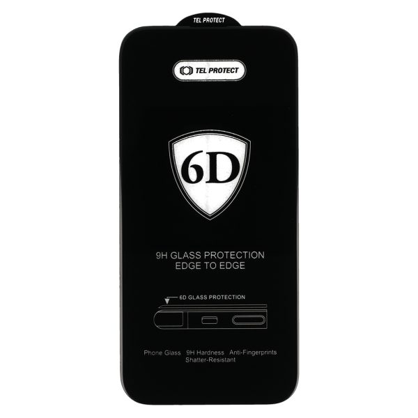 Tel Protect Full Glue 6D Tempered Glass for SAMSUNG GALAXY A52/A52S Black