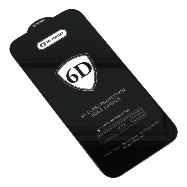 Tel Protect Full Glue 6D Tempered Glass for SAMSUNG GALAXY A52/A52S Black
