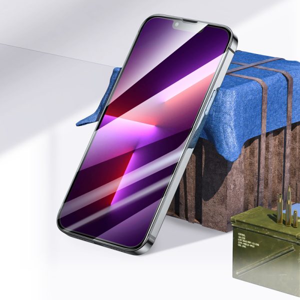 Borofone Tempered glass BF8 Diamond Armor Full Screen 5D Large Arc for Iphone 15 Plus/16 Plus