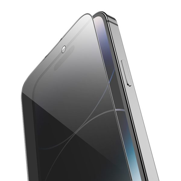 Borofone Tempered glass BF7 Diamond Armor Full Screen Anti-spy for Iphone 15 Pro Max