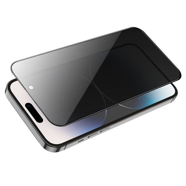 Borofone Tempered glass BF7 Diamond Armor Full Screen Anti-spy for Iphone 15 Pro Max
