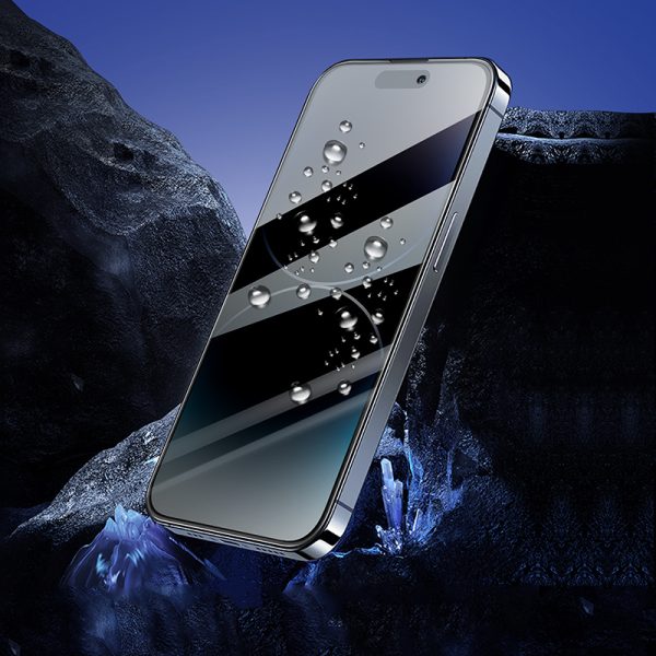 Borofone Tempered glass BF7 Diamond Armor Full Screen Anti-spy for Iphone 15 Pro Max