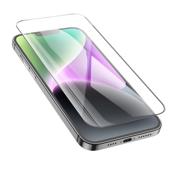 Borofone Tempered glass BF6 Diamond Armor Full Screen HD for Iphone 15 Plus/16 Plus