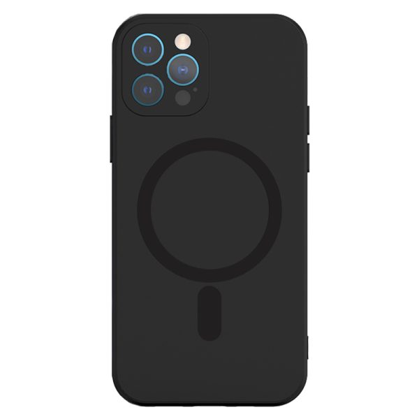 TEL PROTECT MagSilicone Case for Iphone 15 Pro Black