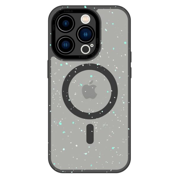 Tel Protect Magnetic Splash Frosted Case for Iphone 15 Pro Black