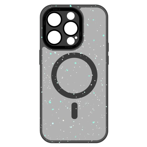 Tel Protect Magnetic Splash Frosted Case for Iphone 15 Pro Black