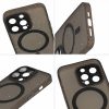 Tel Protect Magnetic Splash Frosted Case for Iphone 15 Pro Black