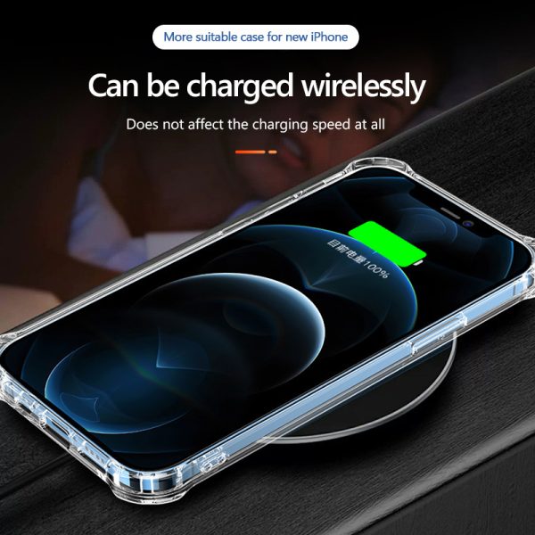 TEL PROTECT MagSilicone Case for Iphone 15 Pro Transparent