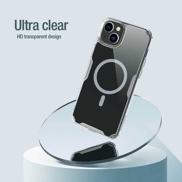 Nillkin Nature Pro Magnetic TPU Case for Iphone 15 Plus transparent