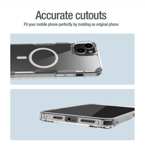 Nillkin Nature Pro Magnetic TPU Case for Iphone 15 Plus transparent