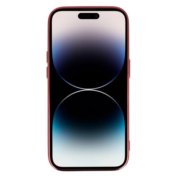 Electro Lens Case for Iphone 14 Pro Max Cherry