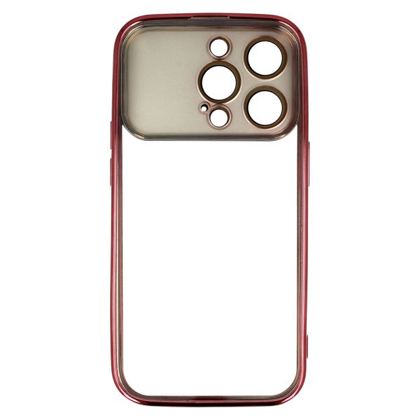 Electro Lens Case for Iphone 14 Pro Max Cherry