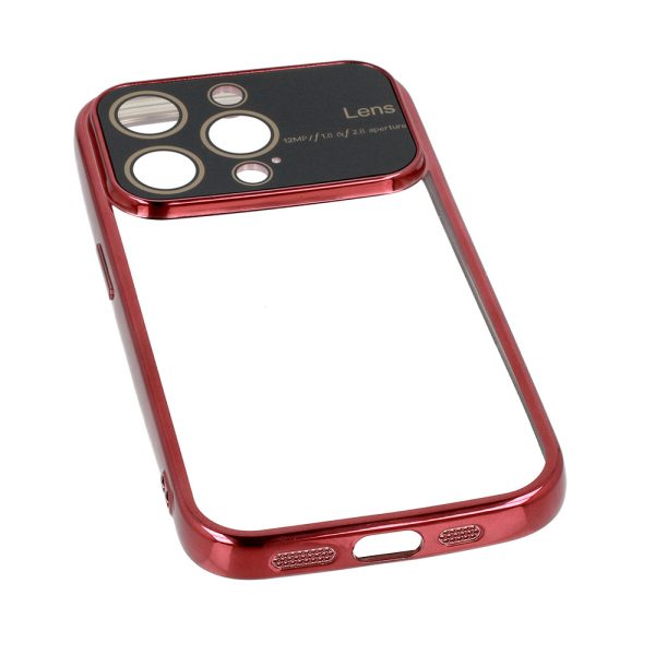 Electro Lens Case for Iphone 14 Pro Max Cherry