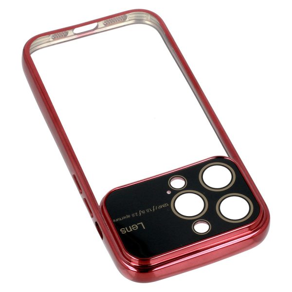 Electro Lens Case for Iphone 14 Pro Max Cherry