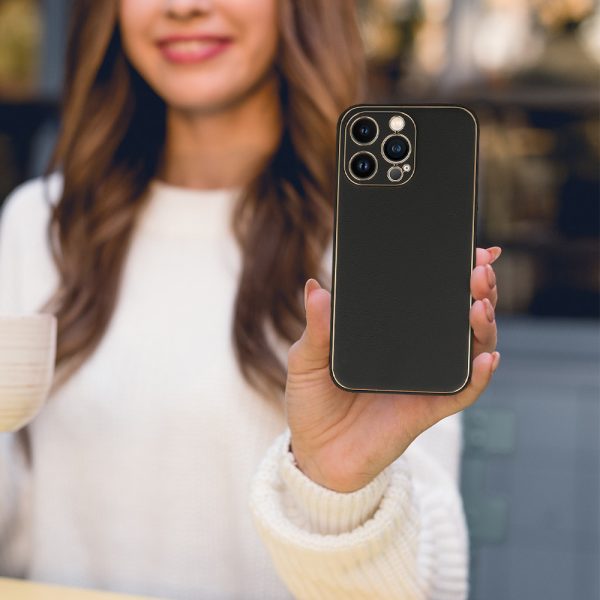 TEL PROTECT Luxury Case for Iphone 15 Plus Black