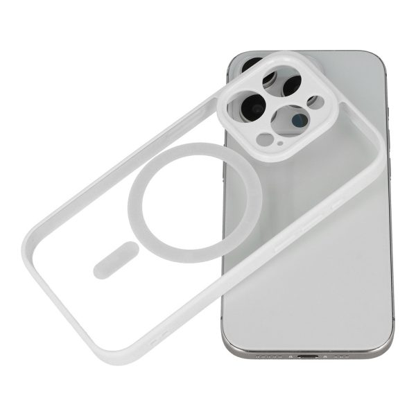Acrylic Color Magsafe Case for Iphone 14 Pro white