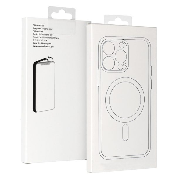 Acrylic Color Magsafe Case for Iphone 14 Pro white