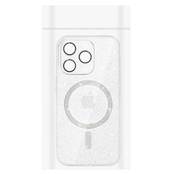 Glitter Magsafe Case for Iphone 14 Pro Max transparent