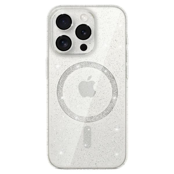 Glitter Magsafe Case for Iphone 14 Pro transparent