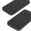 Glitter Magsafe Case for Iphone 15 black clear