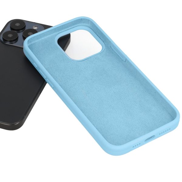 Silicone Lite Case for Iphone 14 Pro light blue