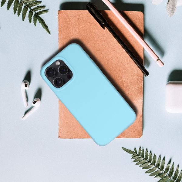 Silicone Lite Case for Samsung Galaxy A14 4G/5G light blue