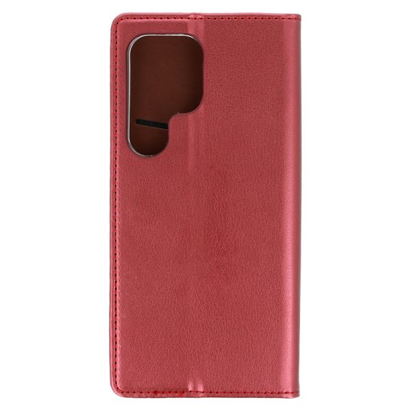 Smart Magneto Case for Samsung Galaxy A34 5G burgundy