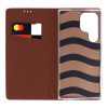 Smart Magneto Case for Samsung Galaxy A34 5G burgundy