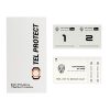 Tempered glass Tel Protect 10X Privacy Titanium for Iphone 11/XR