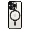 Metallic Magsafe Case for Iphone 15 Pro Black