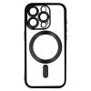 Metallic Magsafe Case for Iphone 15 Pro Black