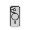 Metallic Magsafe Case for Iphone 15 Pro Black