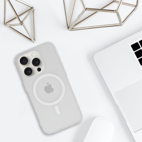 Warframe Magsafe Series Case for Iphone 14 Pro white