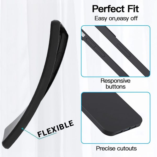 Back Case MATT for IPHONE 12 PRO MAX Black