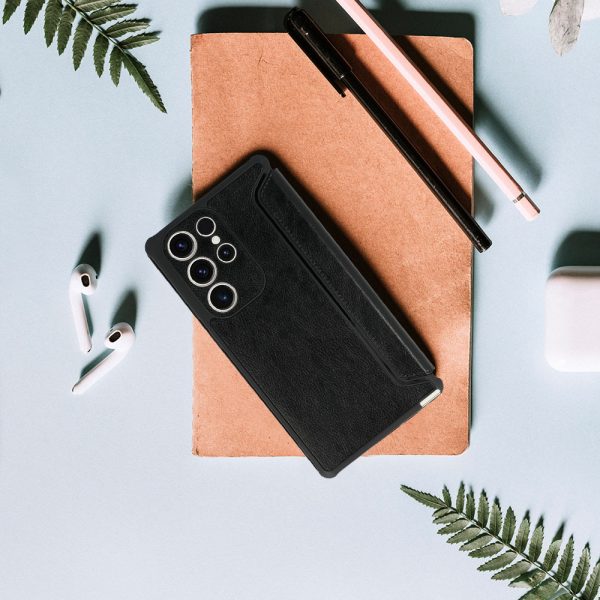 Razor Leather Book Case for Samsung Galaxy A15 4G/5G black