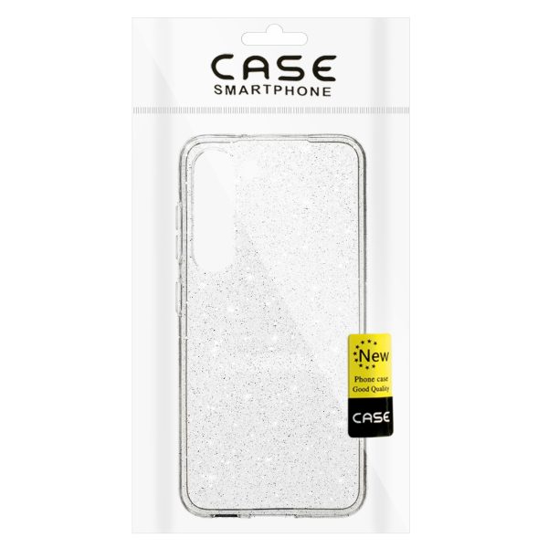 Crystal Glitter Case for Samsung Galaxy S23 Silver