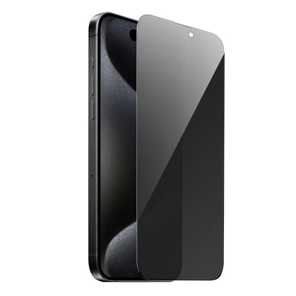 Borofone Tempered glass BF7 Diamond Armor Full Screen Anti-spy for Iphone 16 Pro Max