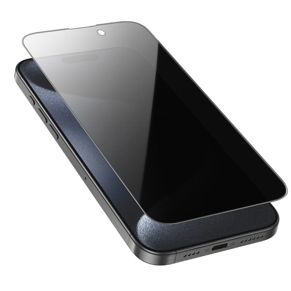 Borofone Tempered glass BF7 Diamond Armor Full Screen Anti-spy for Iphone 16 Pro Max