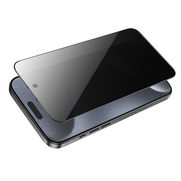 Borofone Tempered glass BF7 Diamond Armor Full Screen Anti-spy for Iphone 16 Pro Max