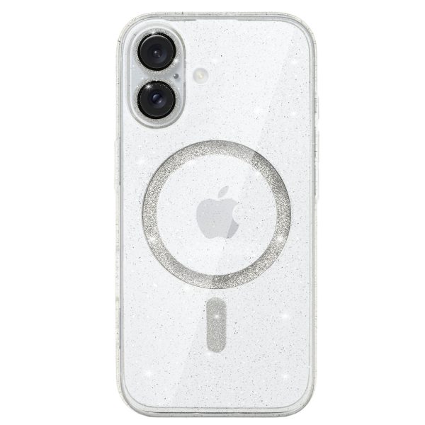 Glitter Magsafe Case for Iphone 16 transparent