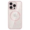 Glitter Magsafe Case for Iphone 16 Pro Max pink clear