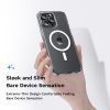 Rock Crystal Series Magnetic Case for Iphone 16 Pro transparent