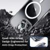 Rock Crystal Series Magnetic Case for Iphone 16 Pro transparent