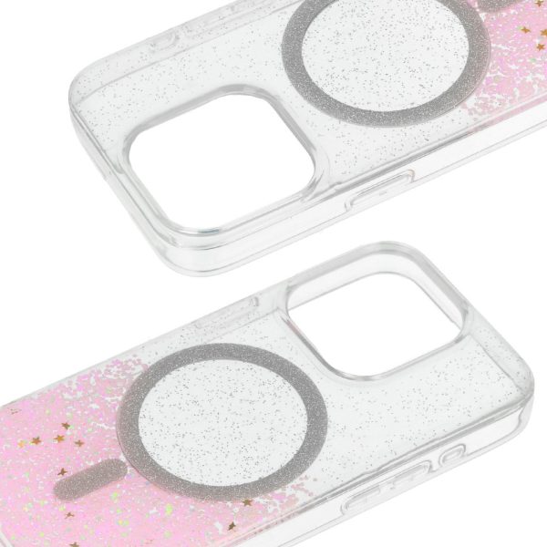 Tel Protect Moonlite Magsafe Case for Iphone 14 Pro Max pink clear