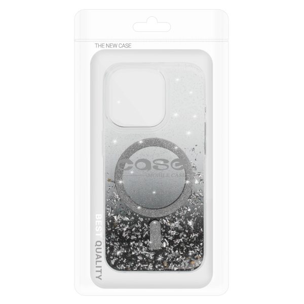 Tel Protect Moonlite Magsafe Case for Iphone 15 Pro Max black clear