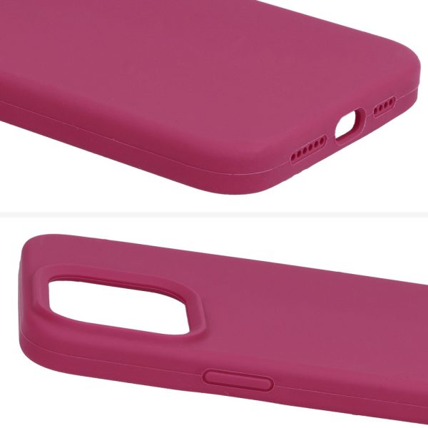 Silicone Lite Case for Samsung Galaxy A35 raspberry